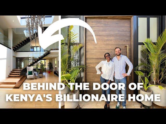 Behind The Door of Kenya's Billionaire Home! - Inside the Most Exclusive Mansion for Sale