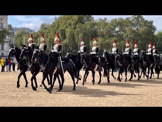 Witness the incredible Changing of The Guard at Horseguards Parade in LONDON