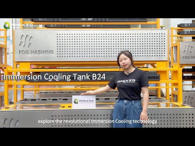 Immersion Cooling Tank B24 for Warehouse Mining & Deployment