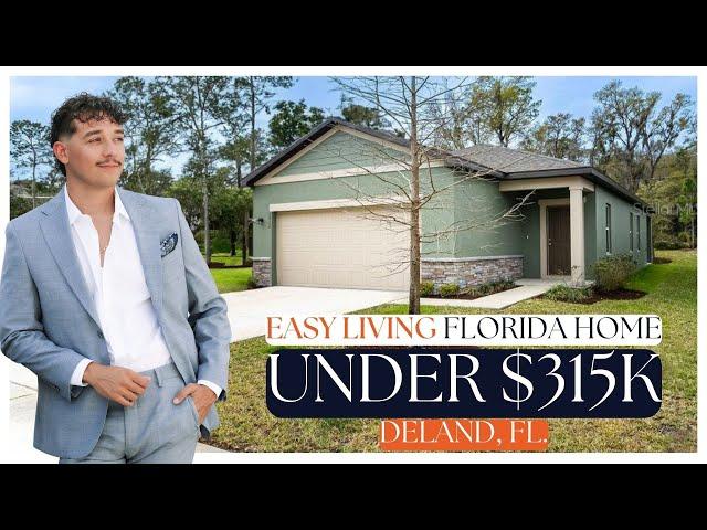 LOW MAINTENANCE FLORIDA HOME UNDER $315K | DELAND, FLORIDA HOME TOUR