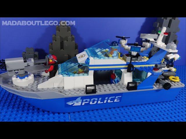 LEGO City Police Patrol Boat 60277.