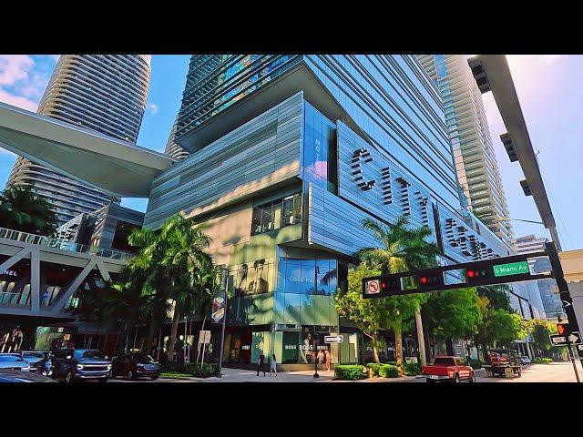 Brickell, Miami 2024 Walking Tour in 4K - Miami, Florida