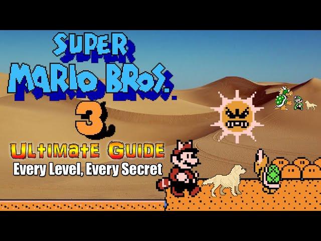 #supermariobros Super Mario Brothers 3 - ULTIMATE GUIDE - EVERY Level, EVERY Secret, 100%!