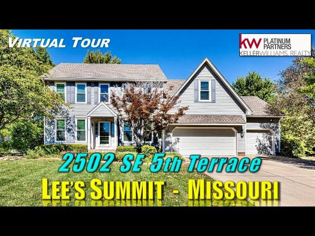 VIRTUAL TOUR 2502 SE 5th Ter Lee's Summit, MO $429,000. 4 beds, 3 1/2 baths. #realestate #leessummit