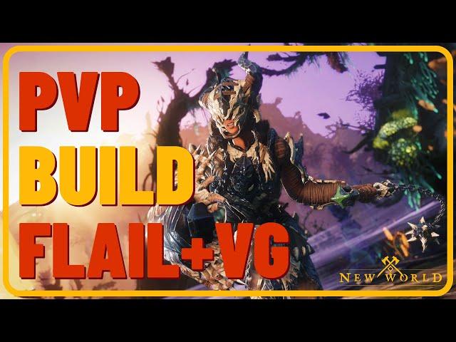 PvP Flail / Void Gauntlet Build - New World Support build S3