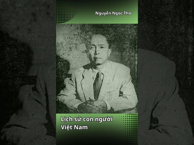 Thủ tướng Nguyễn Ngọc Thơ | Lịch sử con người Việt Nam shorts #chinhtri #lichsu