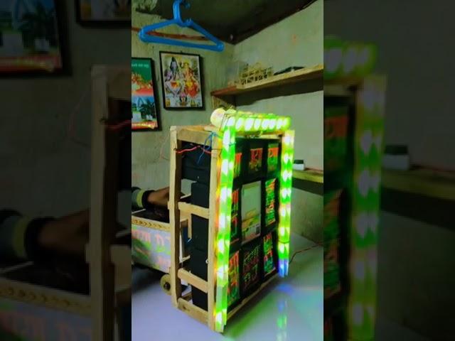Mini Dj ka new light || DJ priya ka new look || DJ pickup with light #shorts