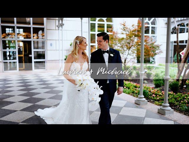 Lauren + Michael's Wedding // Hotel Crescent Court in Dallas, Texas