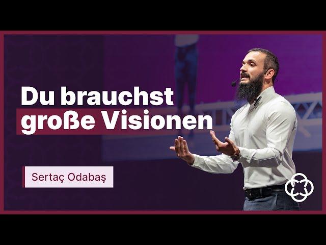 Sei du die Veränderung, die du dir wünschst - Sertaç Odabaş #unitedkonferenz