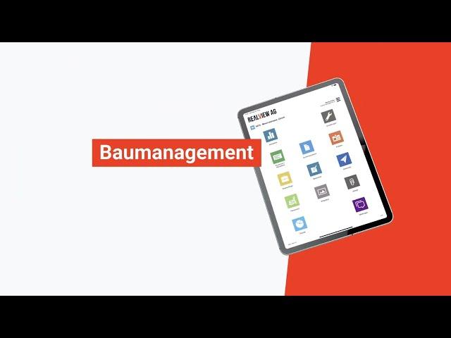 REALVIEW.CH | Baumanagement-App | Baumanagement Software