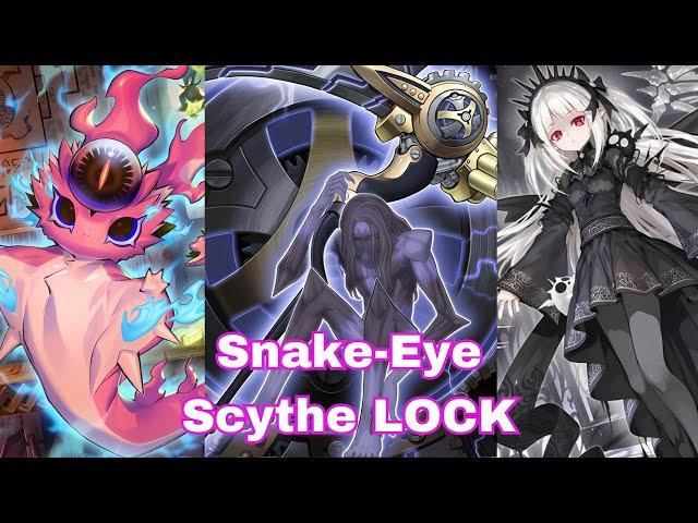 Snake-Eye Scythe Lock Combo!! [ 遊戯王 スネークアイ ]