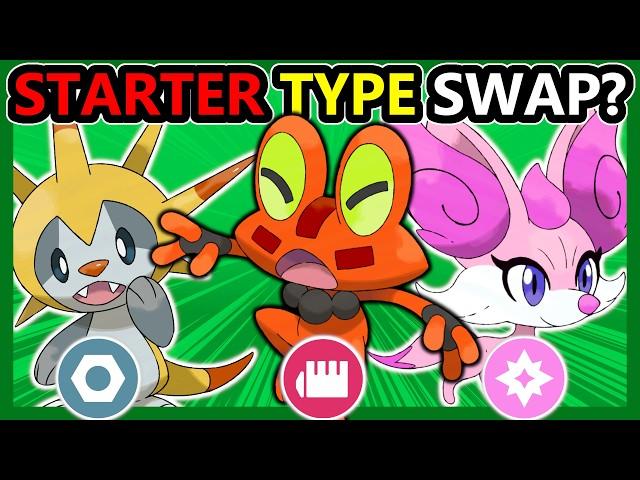 What if Starter Pokemon had NEW TYPES?