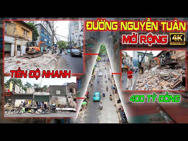 MỞ  RỘNG ĐƯỜNG NGUYỄN TUÂN| THANH XUÂN QUYẾT LÀM CĂNG #hanoidep #duongnguyentuan #quanthanhxuan