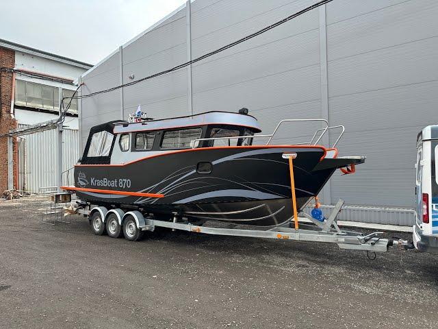 кабинный катер KrasBoat 870