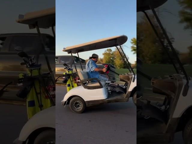 We built a golf cart that does 75mph