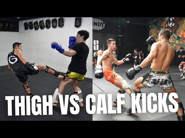 Calf Kick vs. Thigh Kicks: The Ultimate Guide to Leg Strikes in Muay Thai & MMA