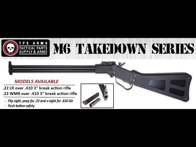 NEW M6 Scout Takedown Survival Rifles 22LR & 22WMR (Buy One)