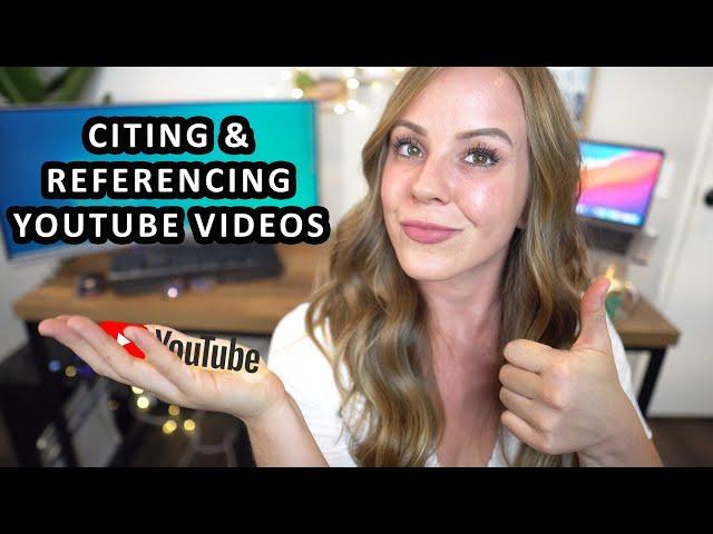 YouTube Videos: Citing and referencing them in APA 7th style