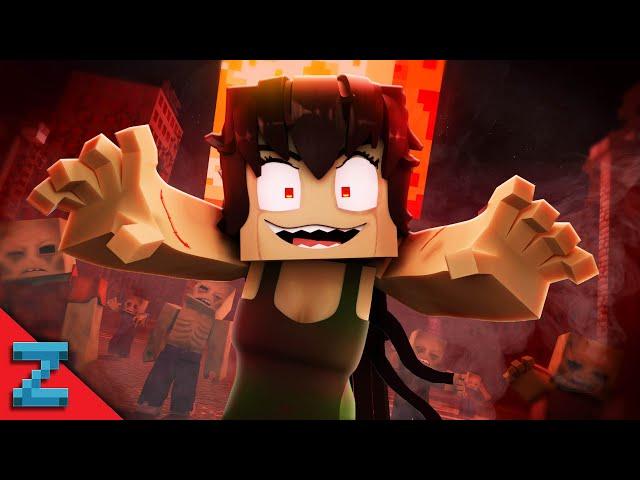 Zombie Girl  (Minecraft Music Video Animation) "Macabre Rotting Girl"