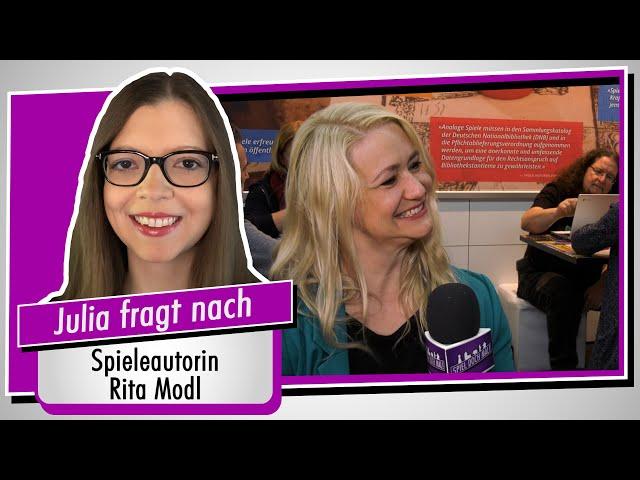 Spieleautorin RITA MODL im Interview - Spielwarenmesse 2024 - Spiel doch mal!