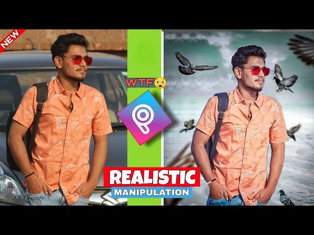 Picsart Realistic Manipulation Edit & Lightroom Retouch-#PhotoExpert