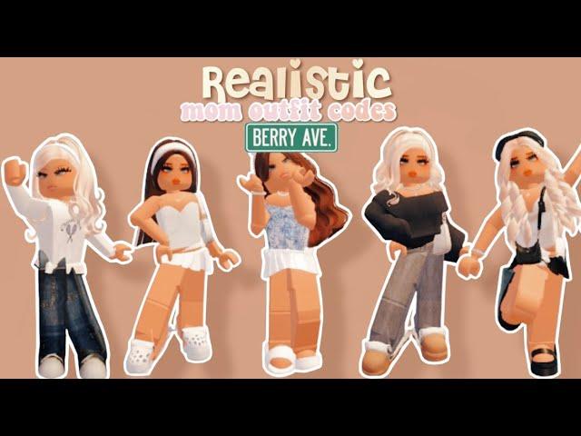 Realistic Mom Outfits For Berry Avenue! | bunniory ౨ৎ