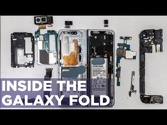 Galaxy Fold Teardown - How Does The Folding Screen Work?