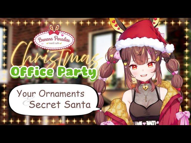 Office Christmas Party || Decorate Trees + Secret Santa Reveal!【VyVid | Bunana】