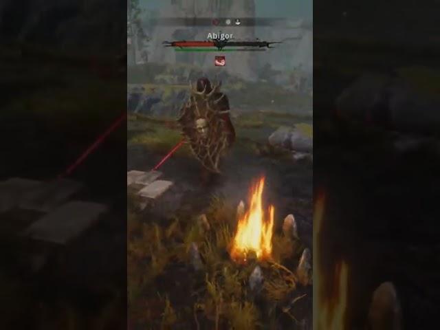 Tainted Grail: Fall of Avalon Abigor Boss Fight Veteran Difficulty #shorts #taintedgrail