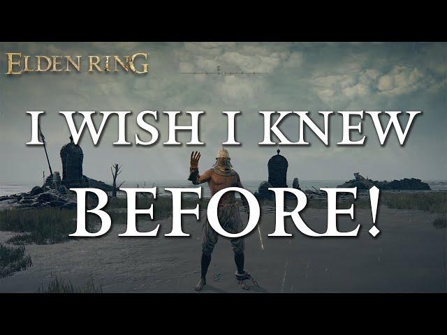 ELDEN Ring's 5 Simple Things I Wish I Knew Sooner!