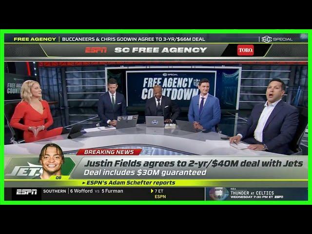 2025 NFL FREE AGENCY FRENZY DAY 1 of 3 (ESPN Special)