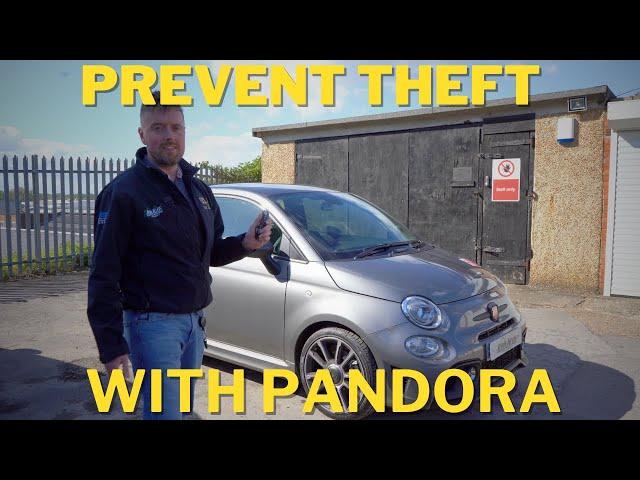 Prevent theft of your Abarth using Pandora Storm Plus!