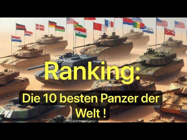 Ranking: Die 10 besten Panzer der Welt!