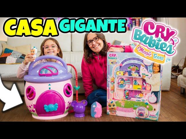 LA GRANDE CASA CRY BABIES: Mega Ciuccio per Bambole con Funzioni Magiche