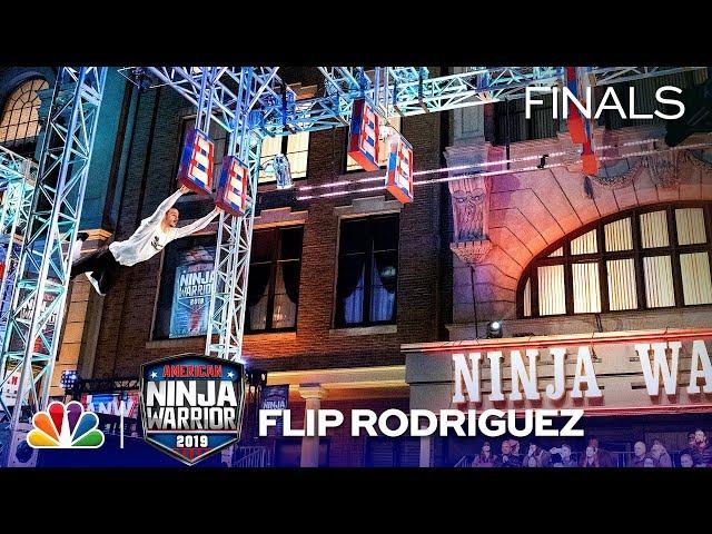 Flip Rodriguez's Stunning Run - American Ninja Warrior Los Angeles City Finals 2019