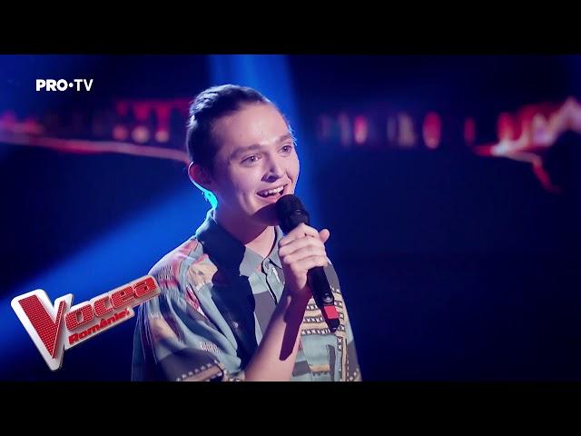 Geoerge Aghinea - Redbone | Blind Auditions | The Voice of Romania 2019