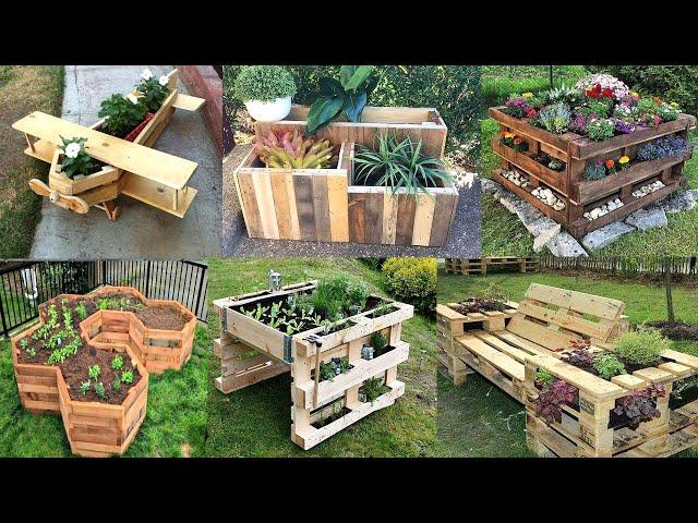 Wooden Pallet Garden Ideas / Garden Pallet DIY Projects