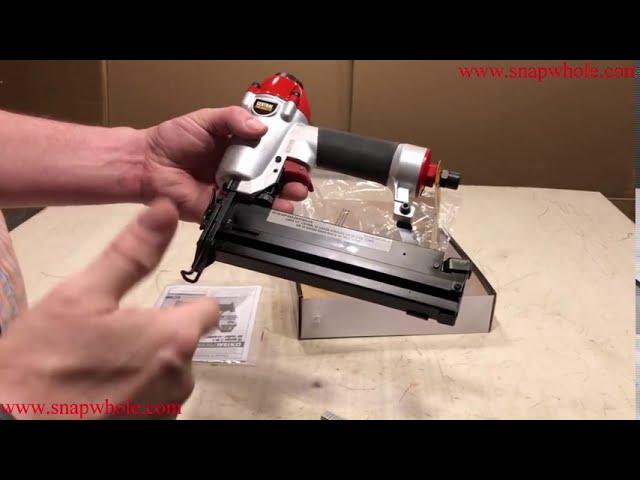 Harbor Freight Central Pneumatic 2n1 18 Gauge Nailer / Stapler - 2018 Model Fixes the Problems