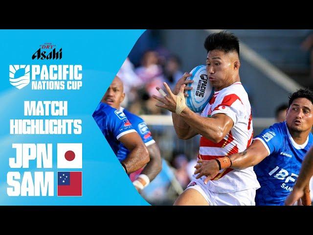 Semi-final epic  | Japan v Samoa | Match Highlights | Asahi Super Dry Pacific Nations Cup