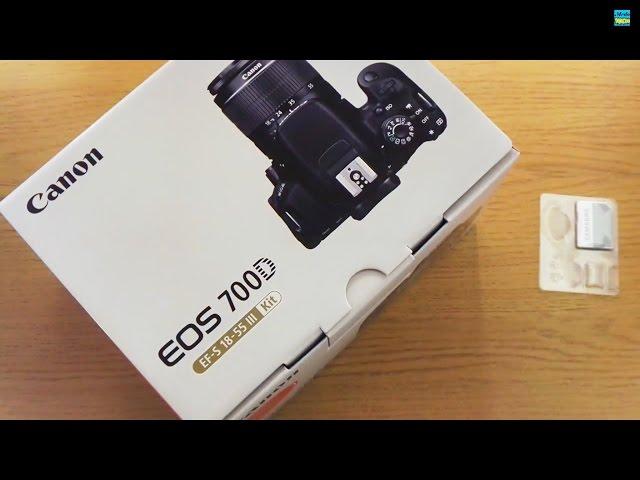 Canon 700D (Rebel T5i) - Unboxing!