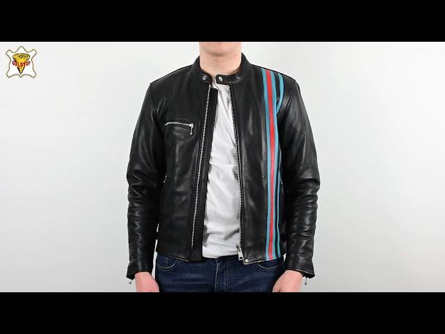 Goldtop '72 Easy Rider Leather Motorcycle Jacket