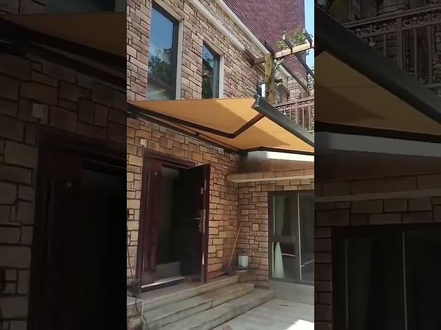 customized automatic full cassette retractable awning for car /house