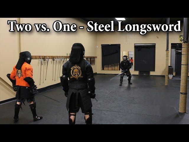 Two vs. One: Steel Longsword - Sparring Showcase