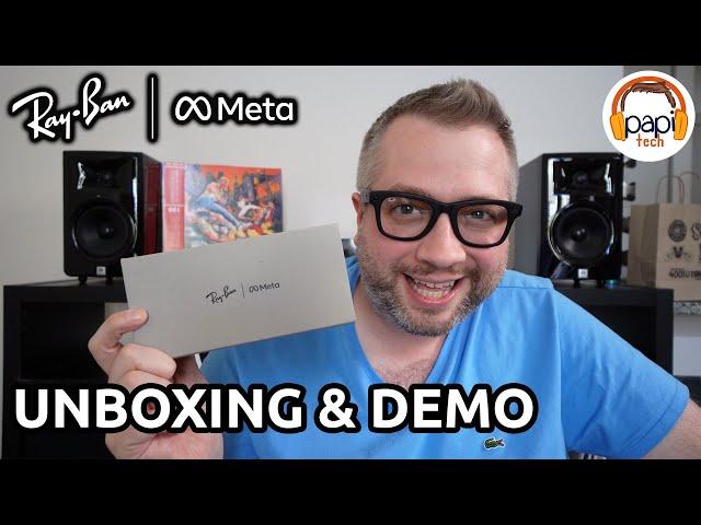 NEW Ray-Ban Meta Smart Glasses Unboxing & Recording Demo - 2023 2nd Gen