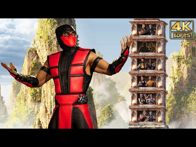 Mortal Kombat 1 - ERMAC UMK3 Klassic Towers Gameplay (Very Hard Difficulty) @ 4K 60ᶠᵖˢ 