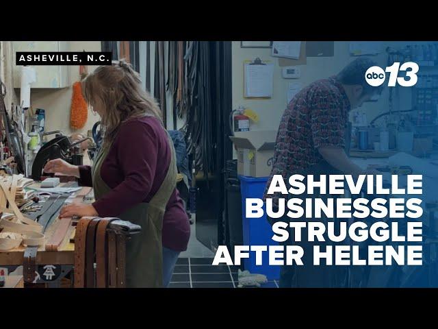 Downtown Asheville businesses struggle, call for increased local support post-Helene