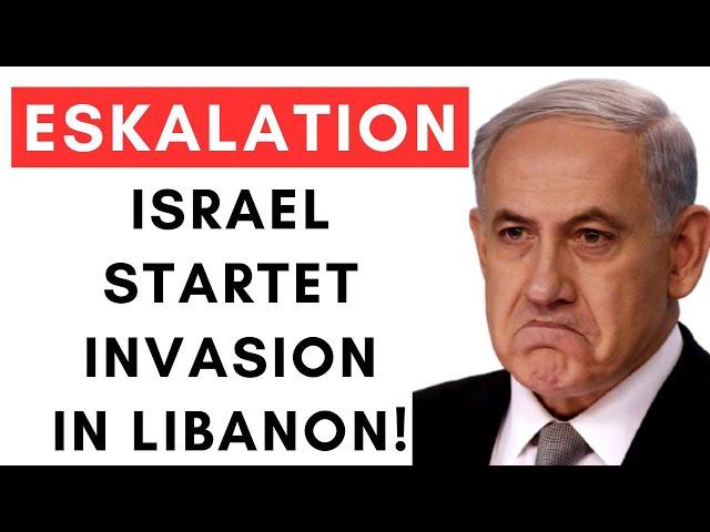 Offiziell: Der dritte Israel-Libanon-Krieg hat begonnen.