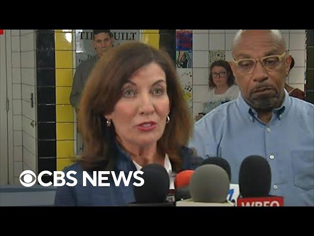 New York Gov. Kathy Hochul denounces "white supremacist terrorism" of Buffalo supermarket shooting