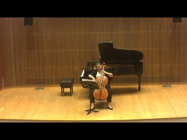 Gwen Krosnick, cellist: Bach-Sessions Suite