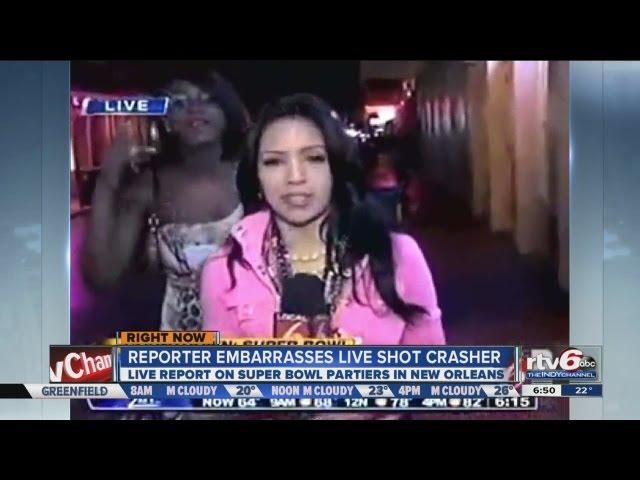 TV reporter embarrasses Bourbon Street 'live shot' crasher